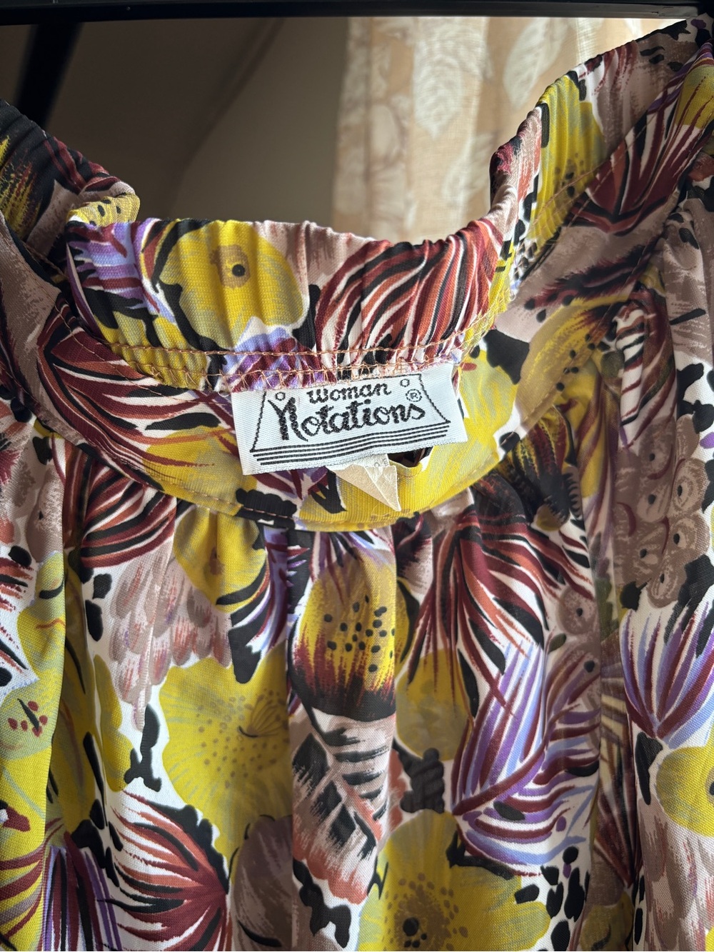 EUC Vintage 90s Tropical Fruit & Floral Botanical Midi Skirt | Women’s Plus 20W - Picture 3 of 14